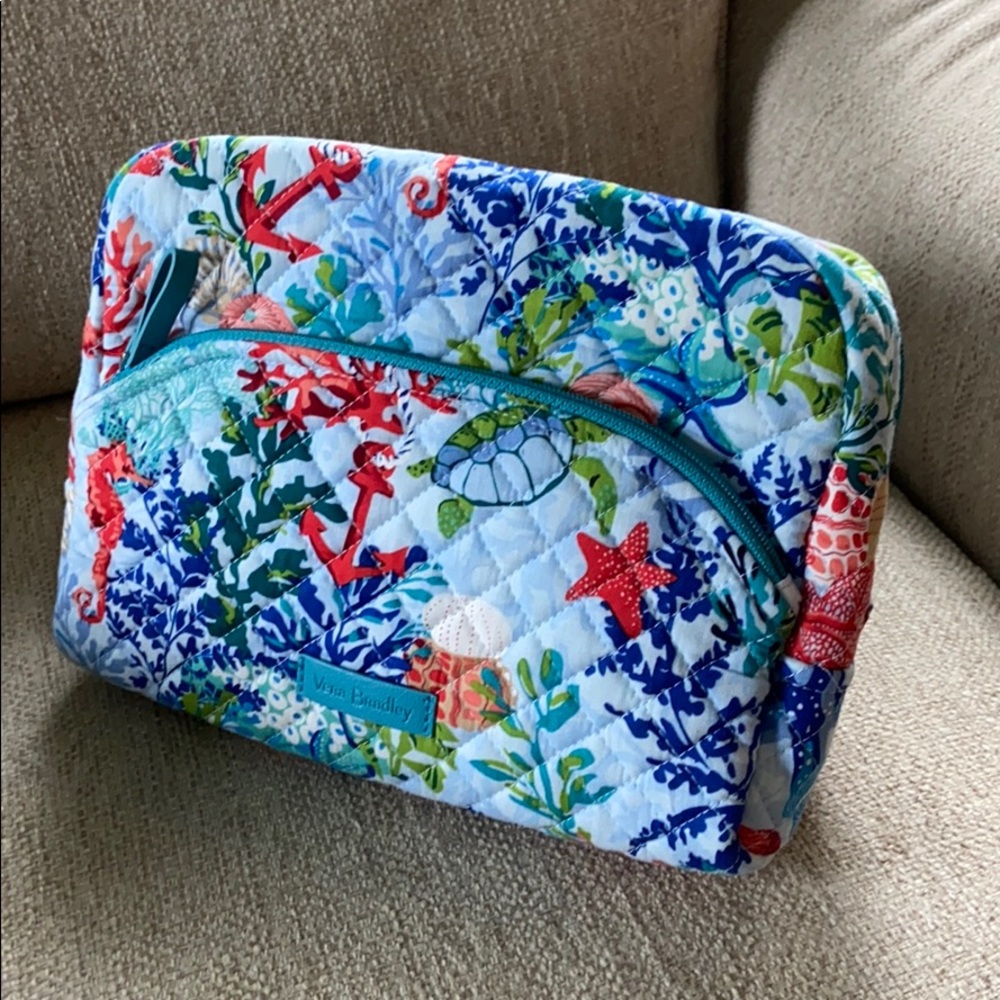 Large Vera Bradley Cosmetic Bag